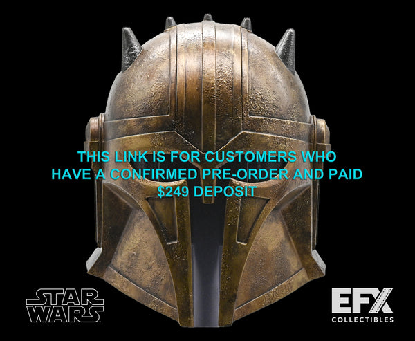 THE ARMORER HELMET - LIMITED EDITION - BALANCE PAYMENT