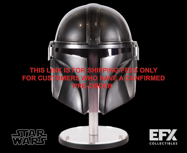 THE MANDALORIAN BESKAR HELMET (SEASON 3) - SIGNATURE EDITION - SHIPPING FEE