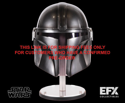 THE MANDALORIAN BESKAR HELMET (SEASON 3) - SIGNATURE EDITION - SHIPPING FEE